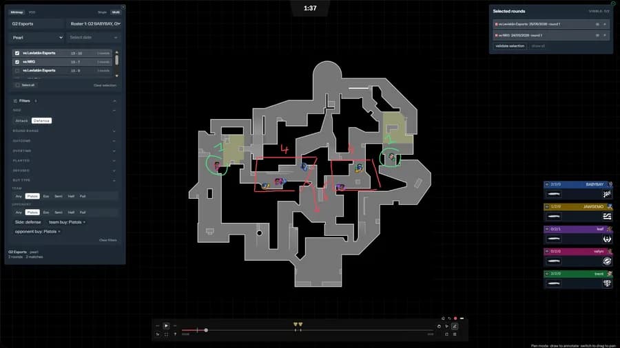 StatsIQ replay engine VOD review